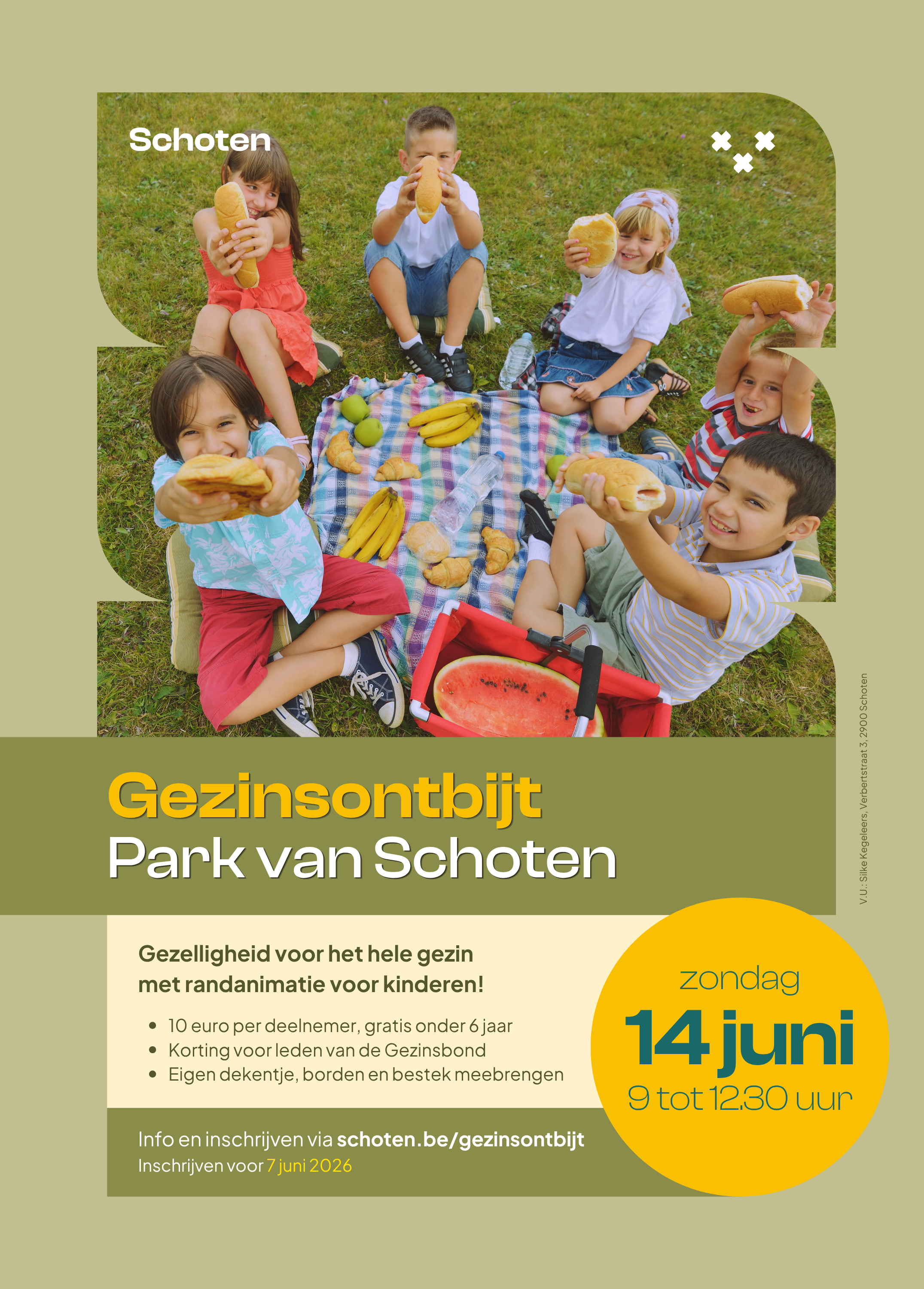Affiche Gezinsontbijt