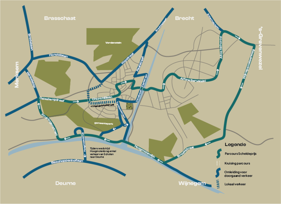 Route Scheldeprijs