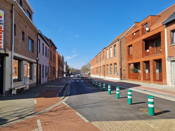 Huidige verkeerssituatie Vordensteinstraat