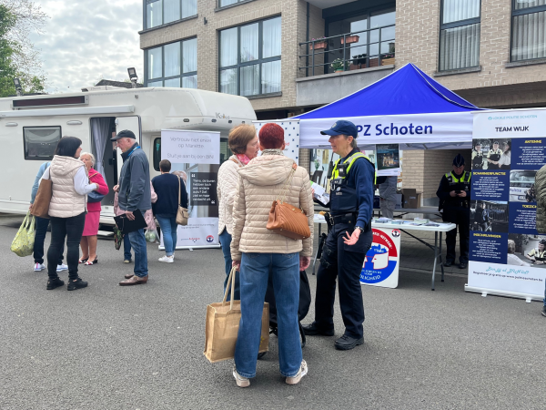 Marktactie politie en integrale veiligheid
