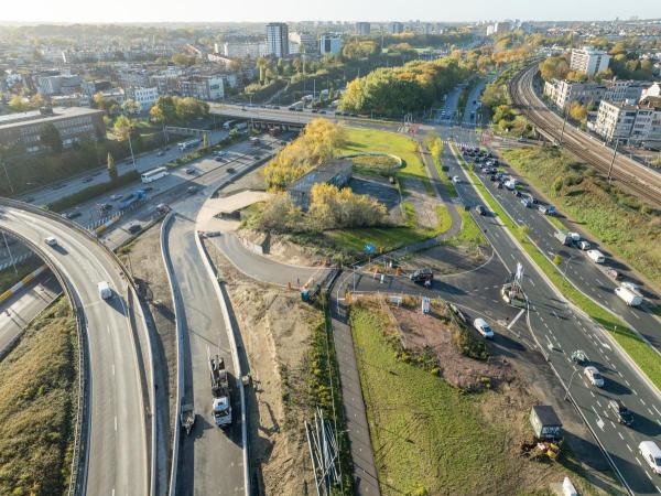 Nieuwe oprit Deurne, copyright Oosterweelverbinding
