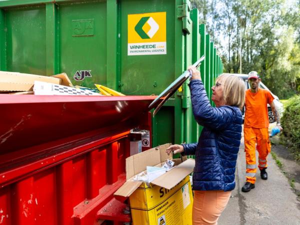 Nieuwe openingsuren recyclagepark