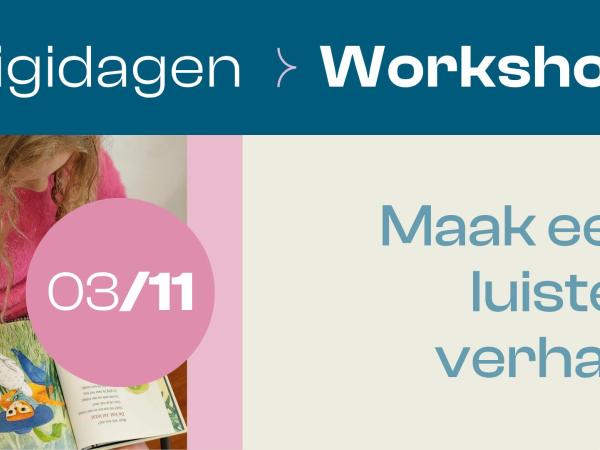 Digidagen @ Deuzeld: Maak een luisterverhaal © Bibliotheek Schoten