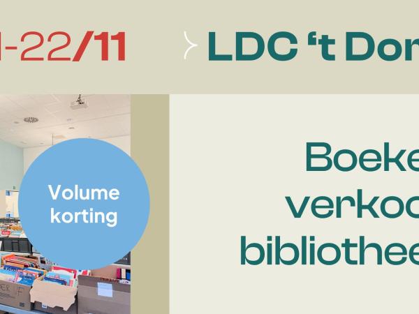Boekenverkoop Bib Schoten @ Dienstencentrum 't Dorp © Bibliotheek Schoten