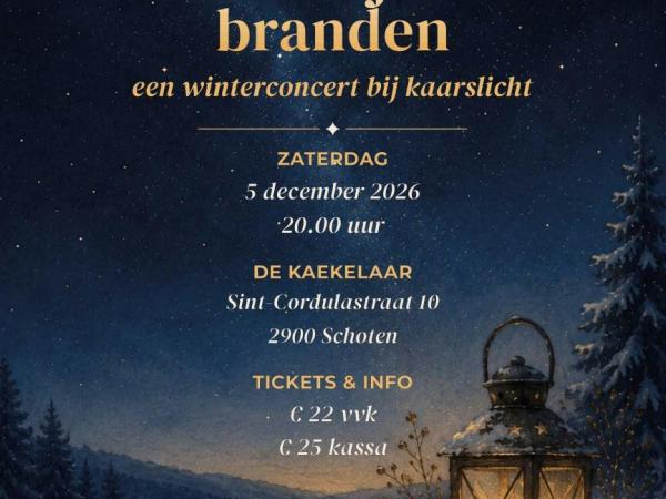 Laat een lichtje branden © Poco a poco