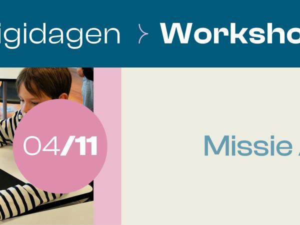 Digidagen: Missie AI © Bibliotheek Schoten