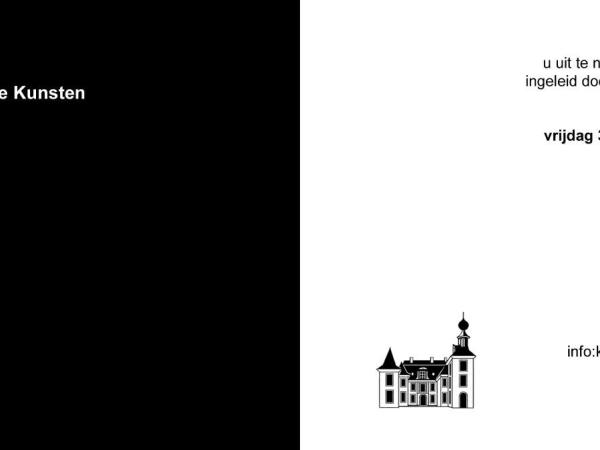 Kunstkamer exposeert in het Kasteel van Schoten 4-5 & 11-12 oktober 2025 © Kamer voor Plastische Kunsten "Kunstkamer"