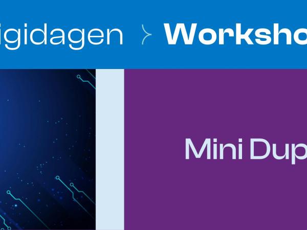 Mini Duplo - Digidagen workshop © Bibliotheek Schoten