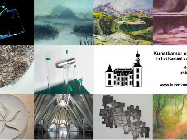 Kunstkamer exposeert in het Kasteel van Schoten 4-5 & 11-12 oktober 2025 © Kamer voor Plastische Kunsten "Kunstkamer"
