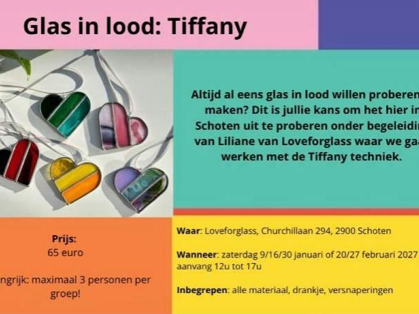 Glas in lood: Tiffany © Ferm Schoten