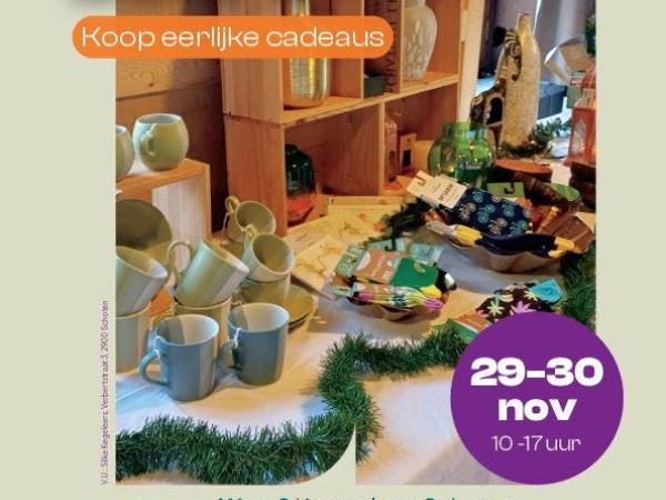 Geschenkenbeurs Schoten Solidair 2025 © gemeente Schoten