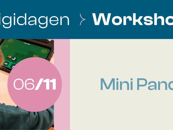 Digidagen: Mini Panda © Bibliotheek Schoten
