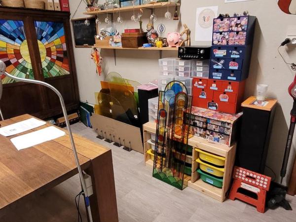 Atelier in beeld: Liliane Van kerckhoven © Atelier in Beeld