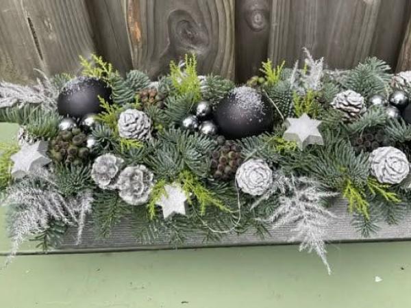 Bloemschikken Kerstmis © Willemsfonds