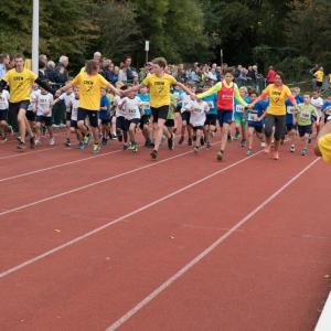 Bekijk de fotoreportage van de scholencross