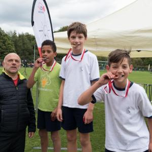 Bekijk de fotoreportage van de scholencross